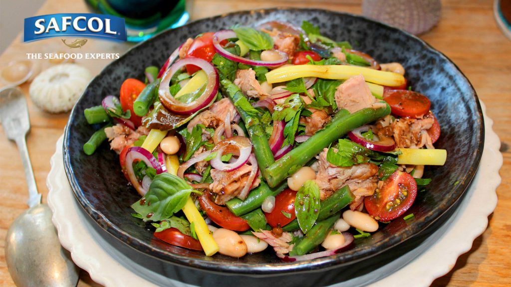 Italian Style Bean and Tuna salad