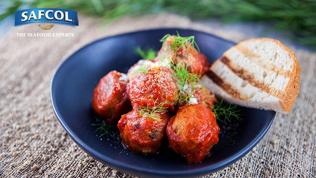 A serving of Tuna and Fennel Polpette