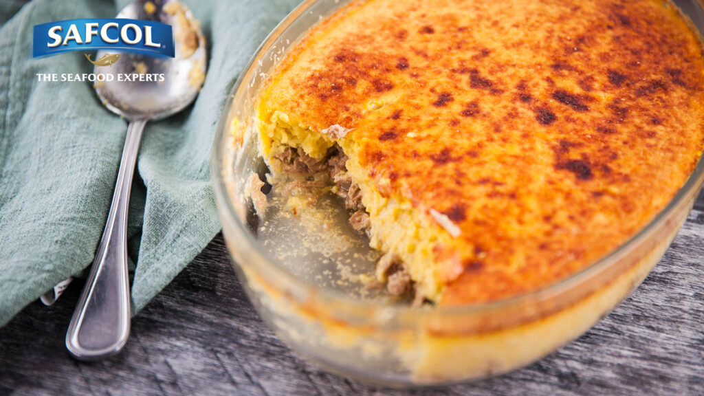 Tuna and Corn Gratin