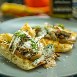 Sardines on toast