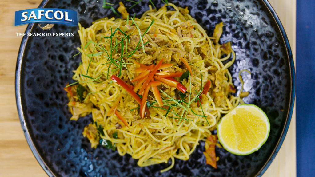 Image of Dry tuna laksa pasta